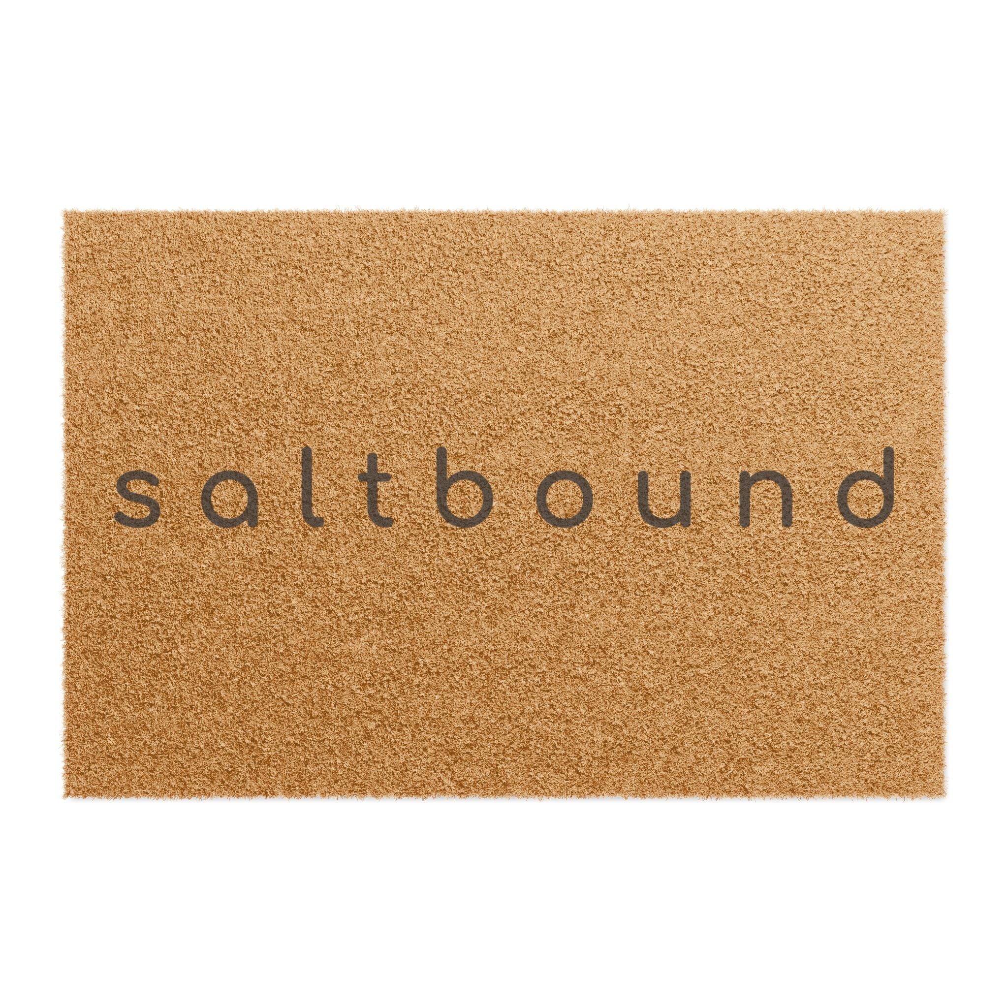 Saltbound Coir Doormat — Minimalist Coastal Welcome Mat