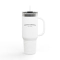North Carolina 40oz Insulated Travel Mug – Stainless Steel Tumbler with Handle