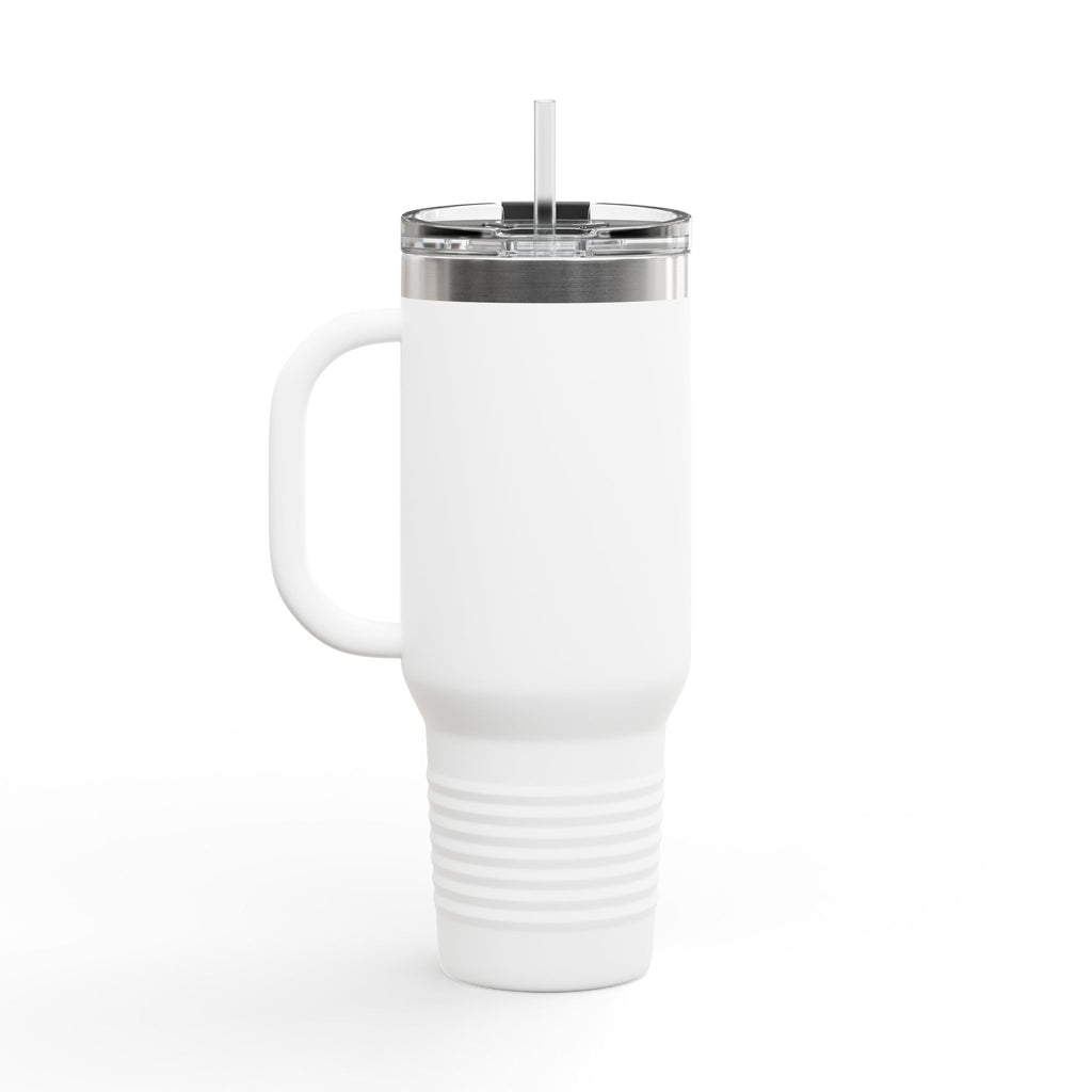 North Carolina 40oz Insulated Travel Mug – Stainless Steel Tumbler with Handle