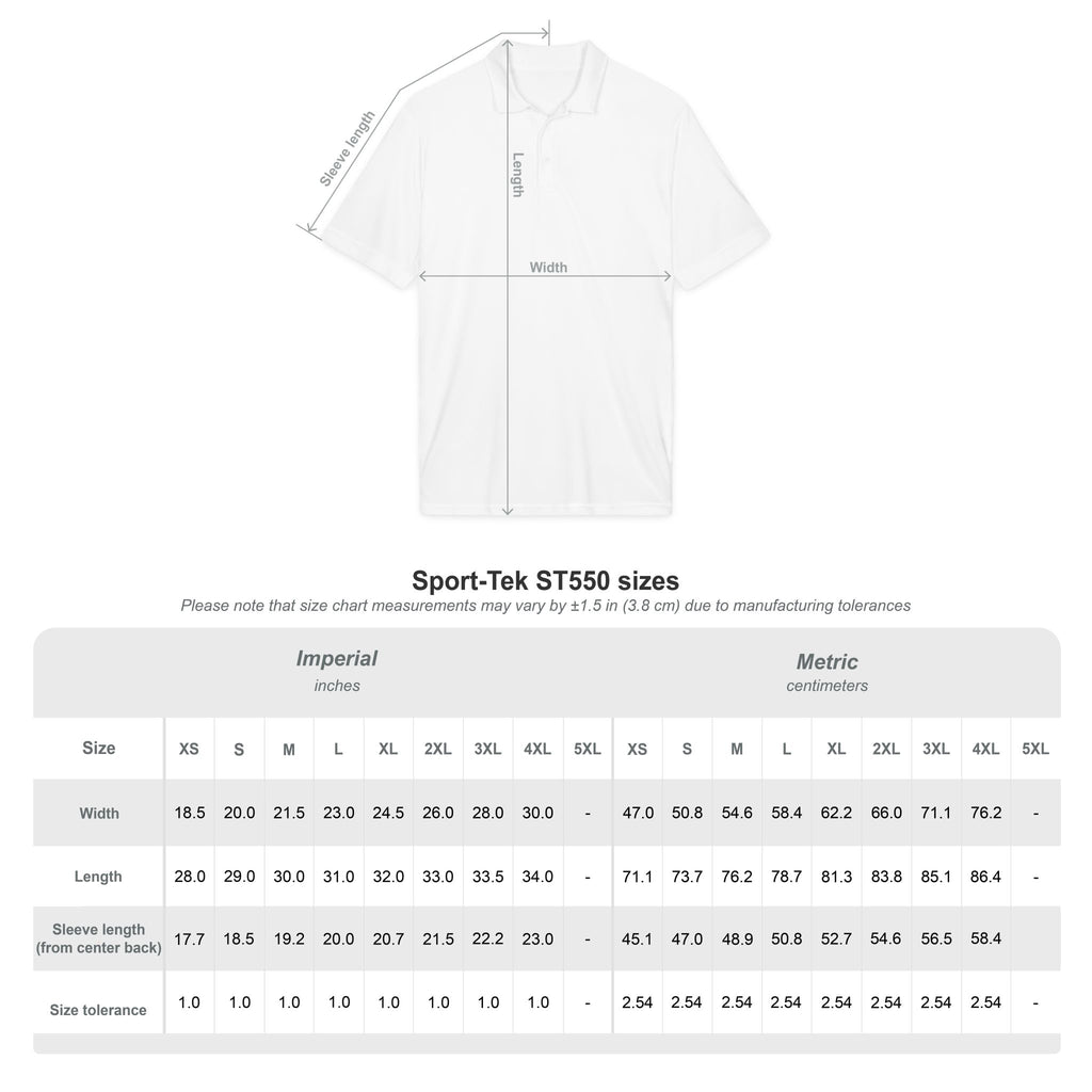 Sport-Tek PosiCharge Performance Polo — Moisture-Wicking Athletic Shirt