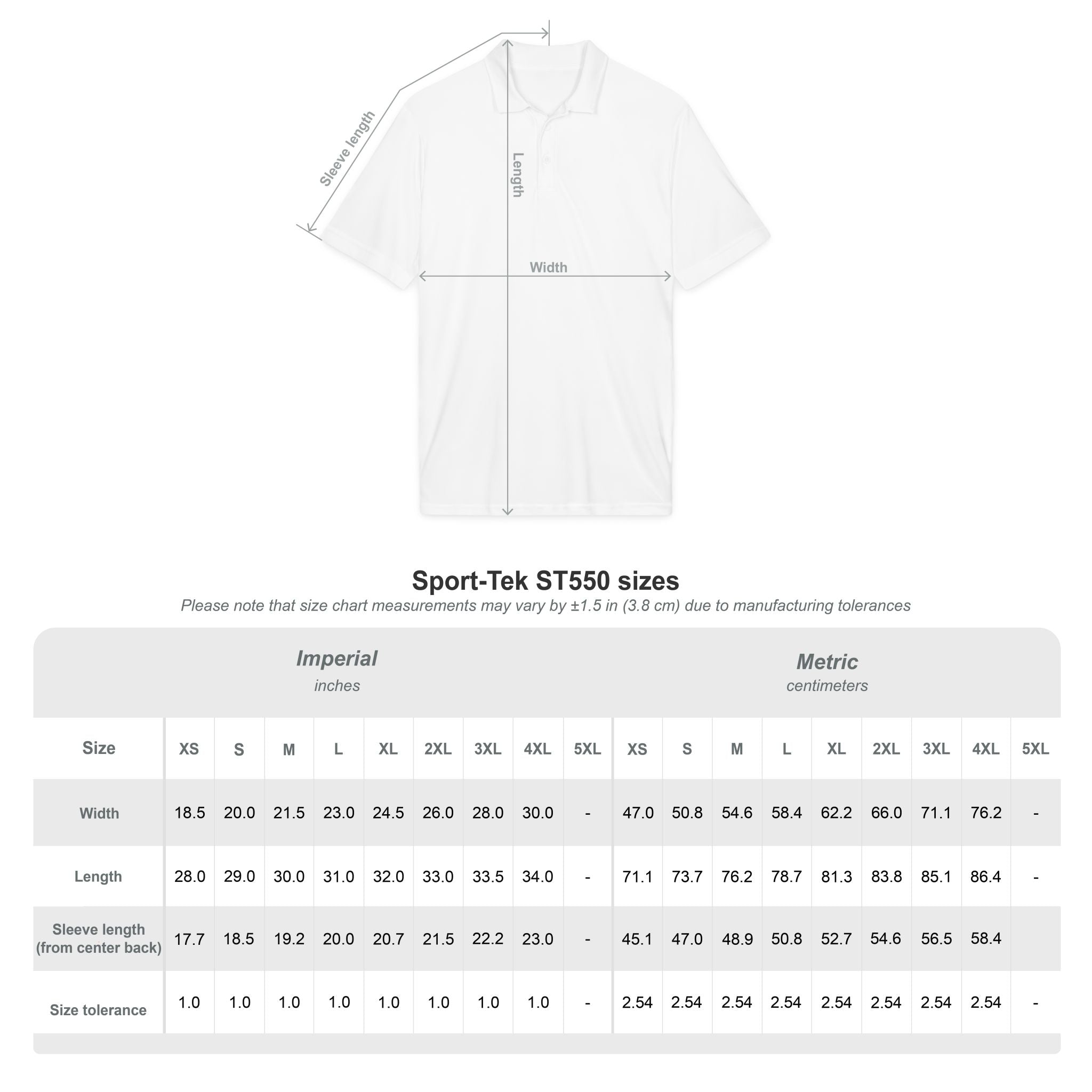 Sport-Tek PosiCharge Performance Polo — Moisture-Wicking Athletic Shirt