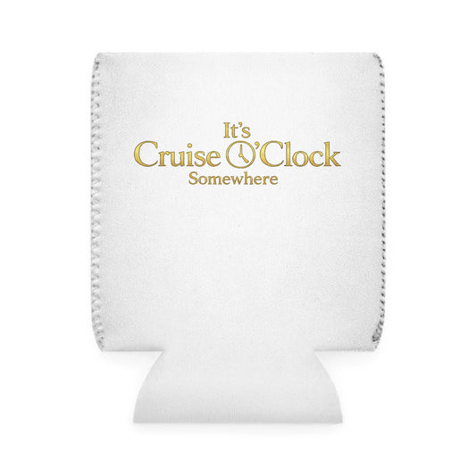 Can Cooler — "It's Cruise O'Clock Somewhere" Neoprene Beer Can Koozie