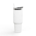 40oz Insulated Travel Mug — "No Place Lake Home" Wave Design